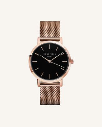 Mesh Rose gold Strap leftcolumn
