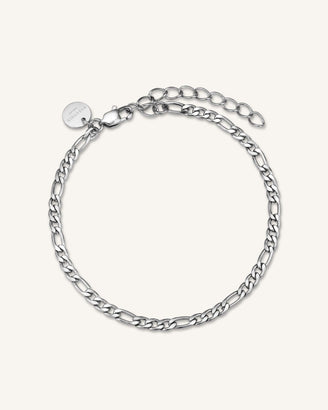 Figaro Bracelet Silver leftcolumn
