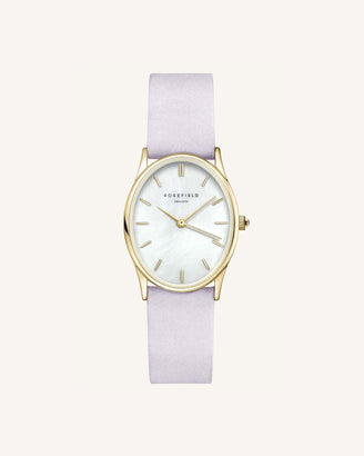 Lilac Nubuck Gold Strap leftcolumn