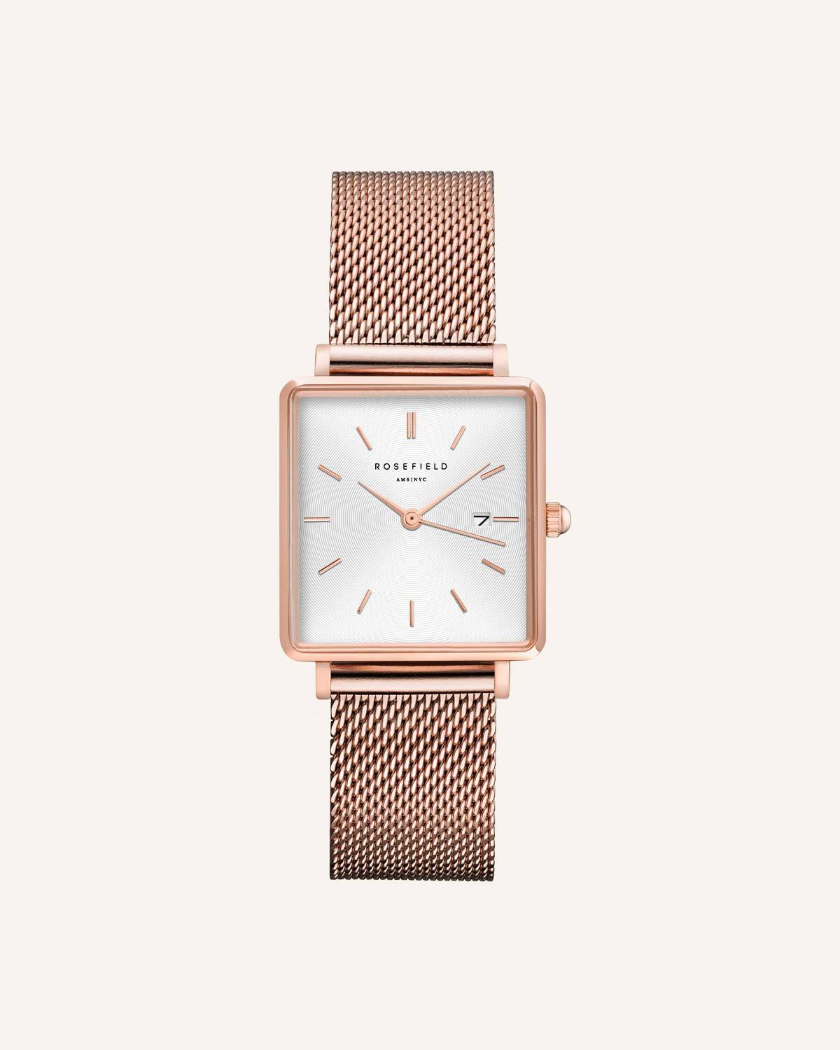 Mesh Rose gold Strap leftcolumn