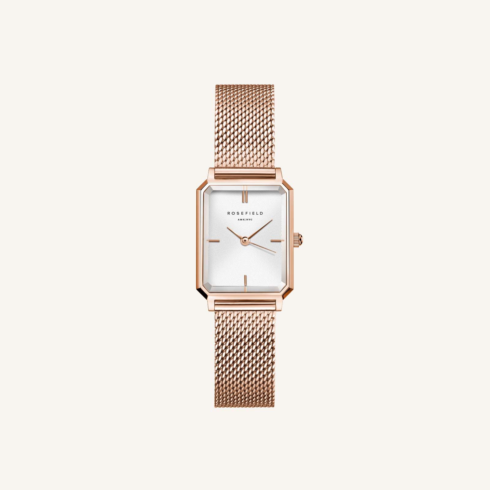 Octagon XS Mesh Rose Gold