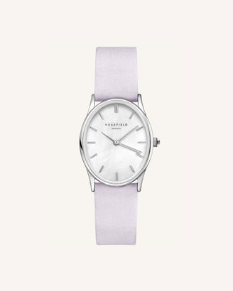 Lilac Nubuck Silver Strap leftcolumn