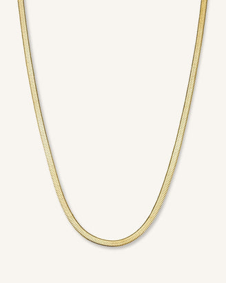 Snake Necklace Gold leftcolumn