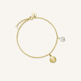 Shell and pearl bracelet JSPBRG-J163,leftcolumn,