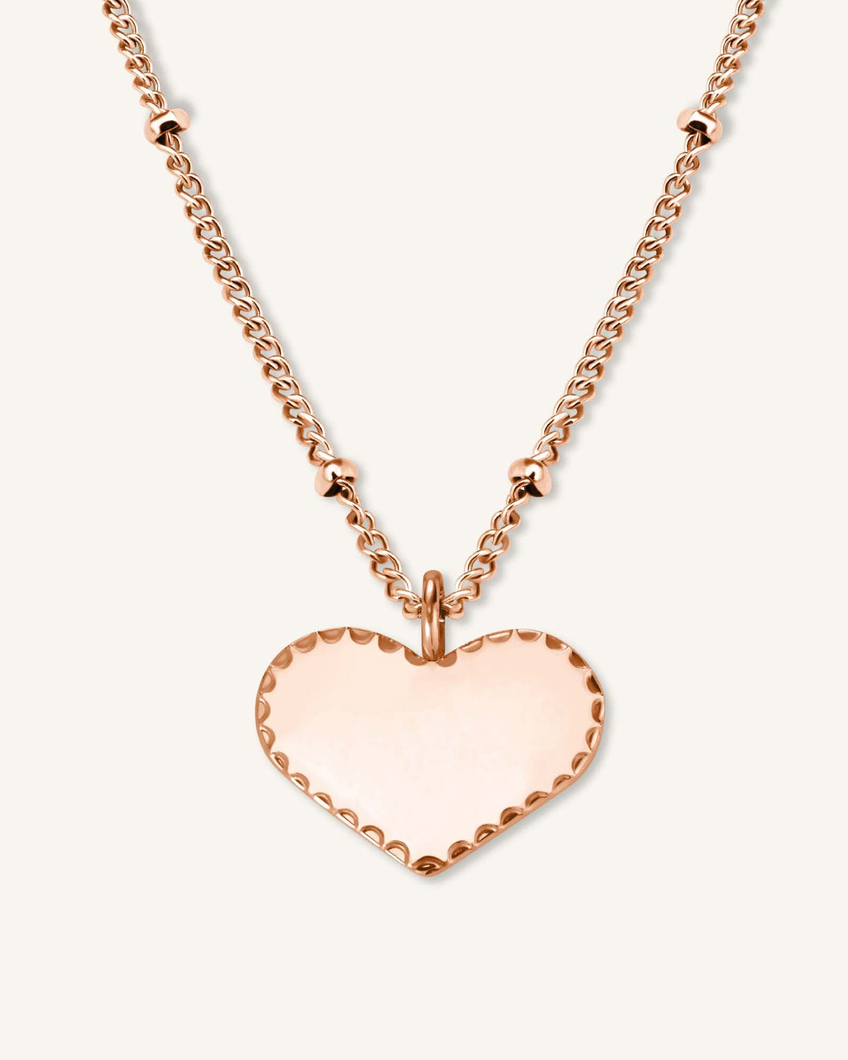 Single Heart Necklace JNIHG-J505,leftcolumn,