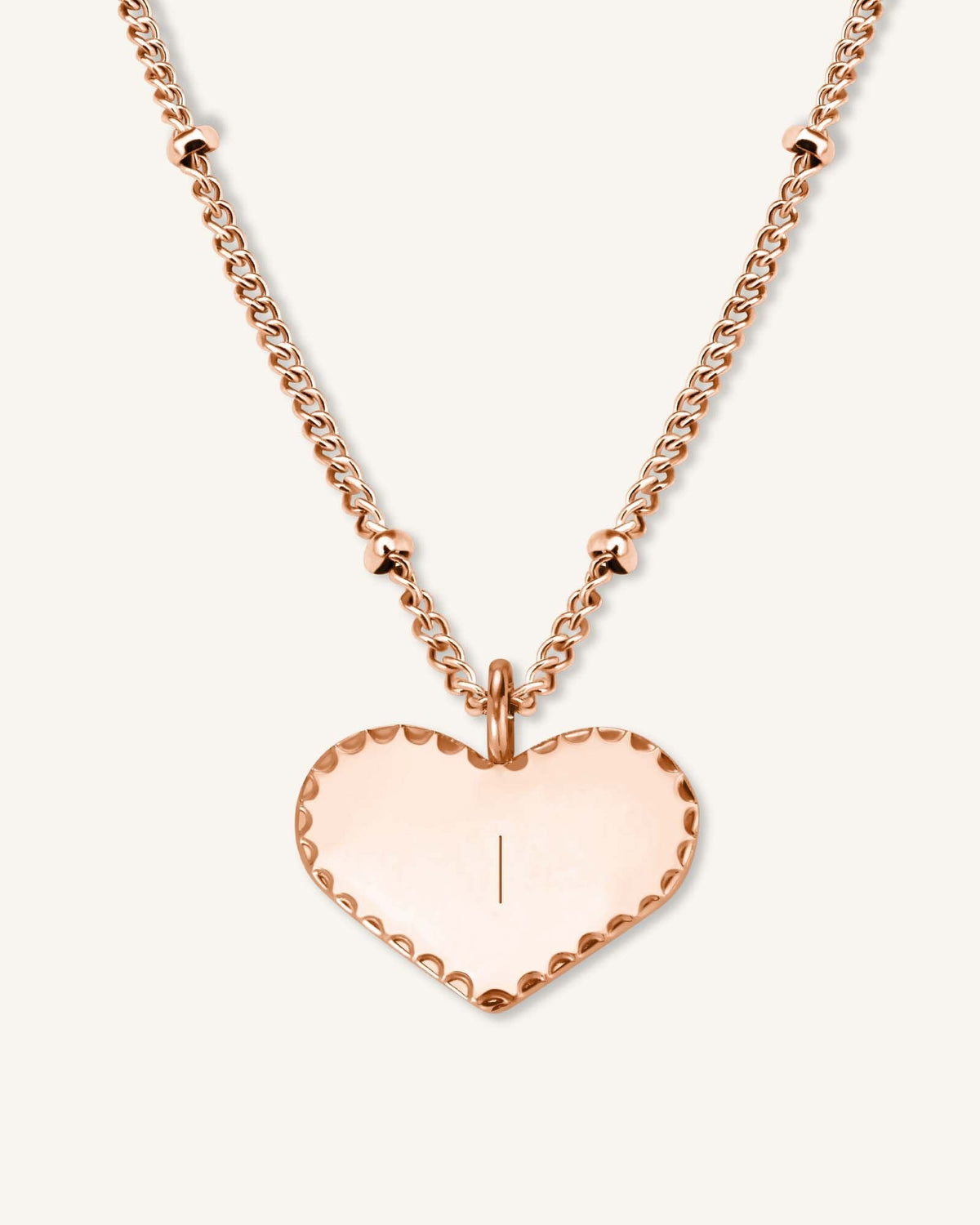Single Heart Necklace JNIHG-J505,leftcolumn,