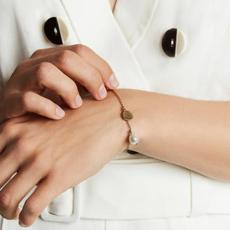 Shell and pearl bracelet JSPBRG-J163,leftcolumn,