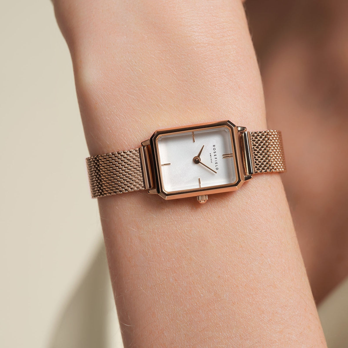 Octagon XS Mesh Rose Gold - Engraved OWRMR-O59_Engrave,leftcolumn
