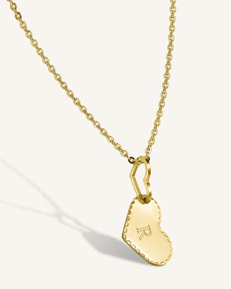 Duo Heart Necklace JNDHG-J499,leftcolumn,