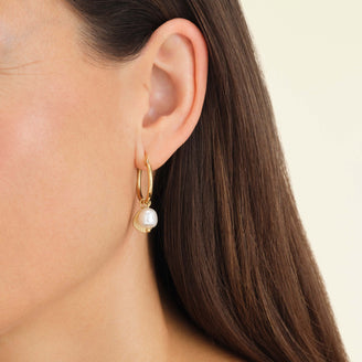 Shell and pearl hoops JSPCEG-J173,leftcolumn
