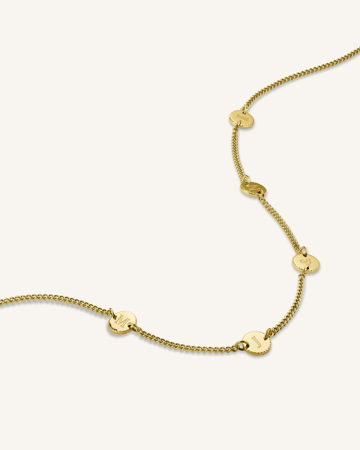 5 Coin Necklace JN5CG-J458,leftcolumn,