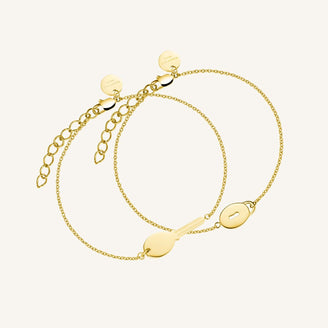 Friendship Bracelet Set Oval JBKLG-J630,leftcolumn