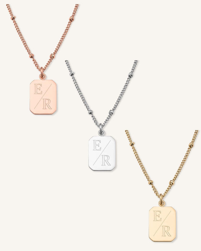 personalized jewelry necklace The Rosey Rosefield, leftcolumn