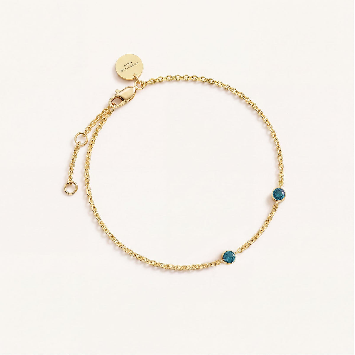 2 Birthstone Bracelet B-Gold-2,leftcolumn