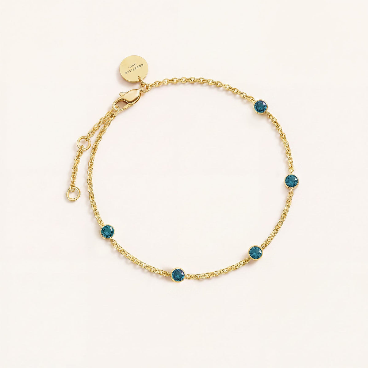 5 Birthstone Bracelet B-Gold-5,leftcolumn