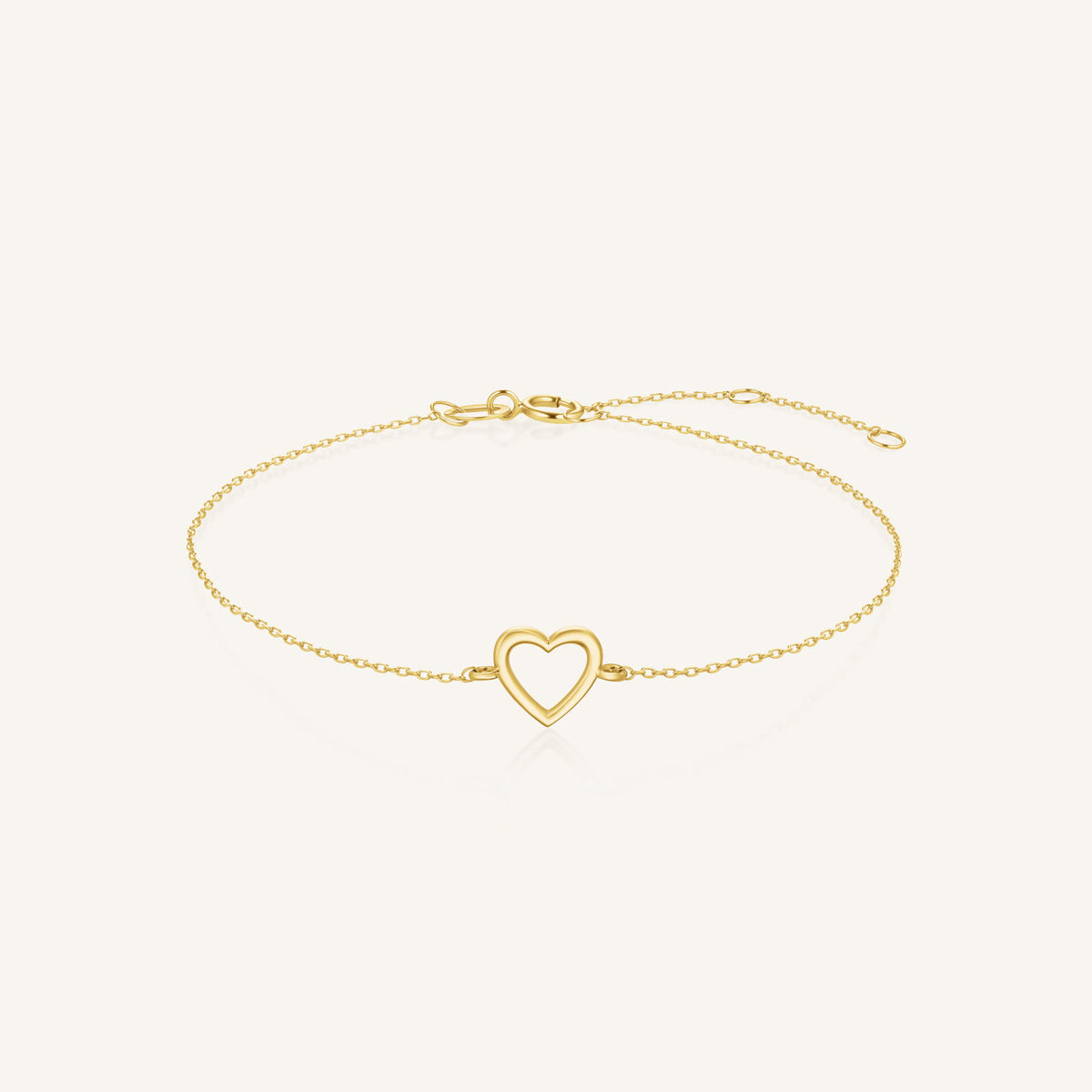 Halo Heart Bracelet leftcolumn