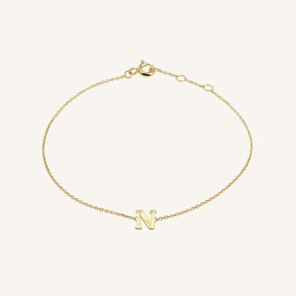 Initial Bracelet N leftcolumn