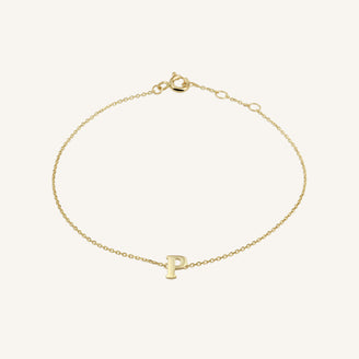 Initial Bracelet P leftcolumn