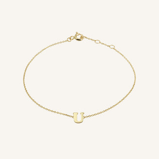 Initial Bracelet U leftcolumn