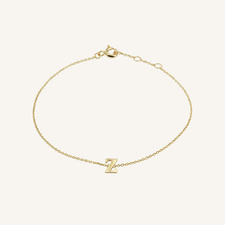 Initial Bracelet Z leftcolumn