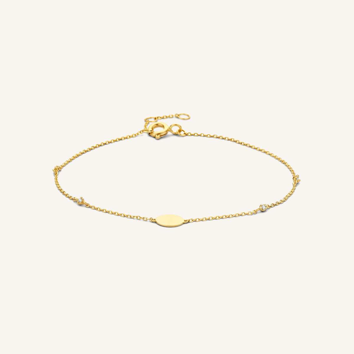 Coin Zircon Bracelet leftcolumn