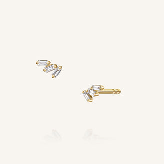 Trinity Baguette Studs leftcolumn,