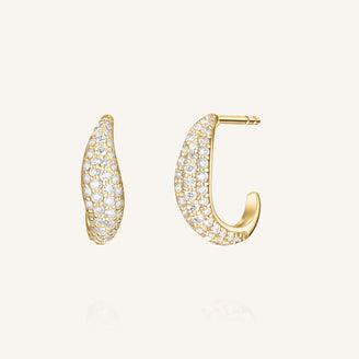 Eterna Pave Hoops leftcolumn,