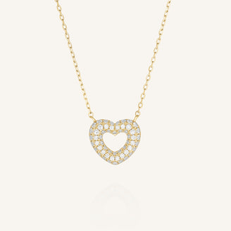 Bubble Heart Necklace leftcolumn,