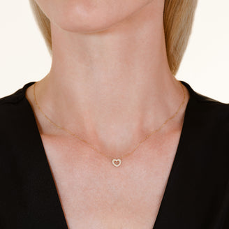 Bubble Heart Necklace leftcolumn,