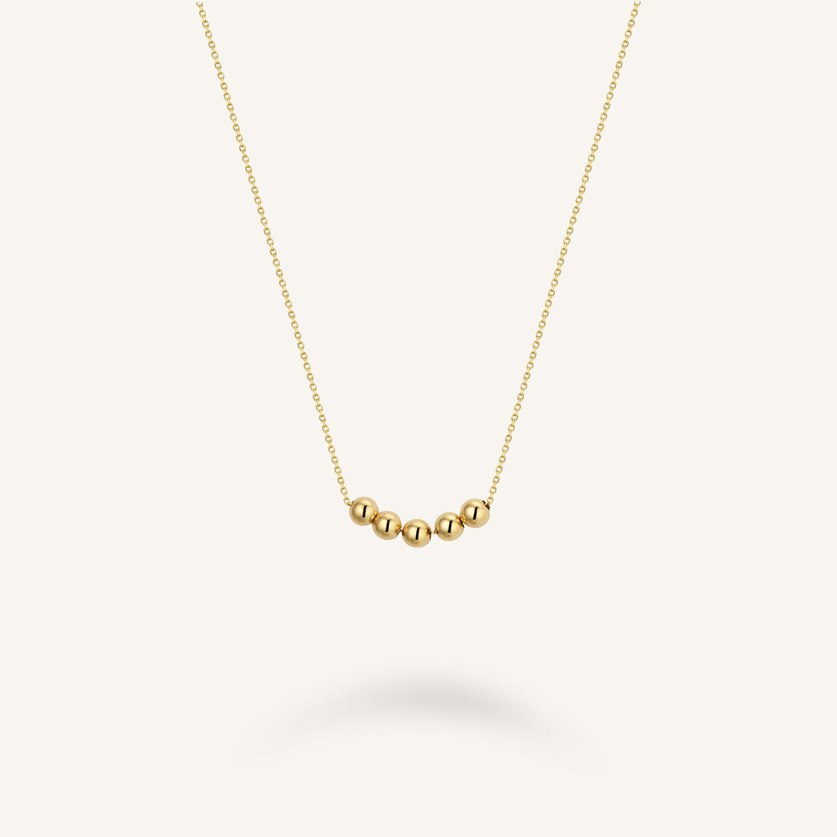 5 Spheres Necklace leftcolumn