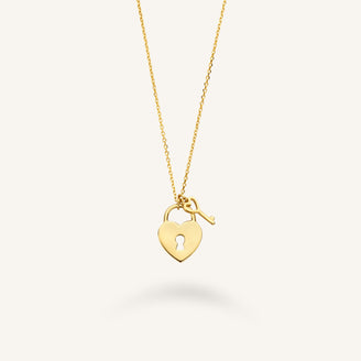 Heart Lock Necklace leftcolumn