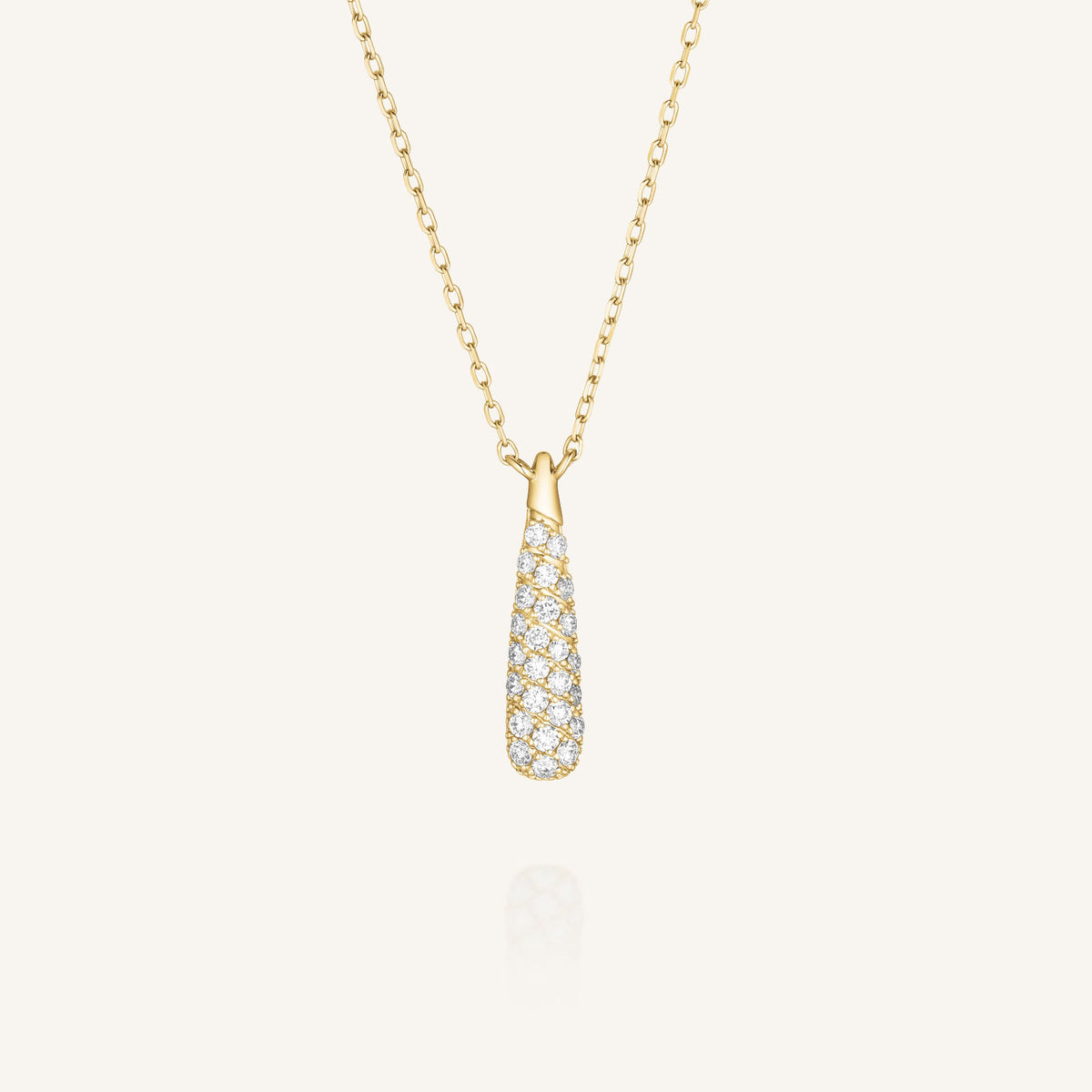 Aurora Pave Necklace leftcolumn,
