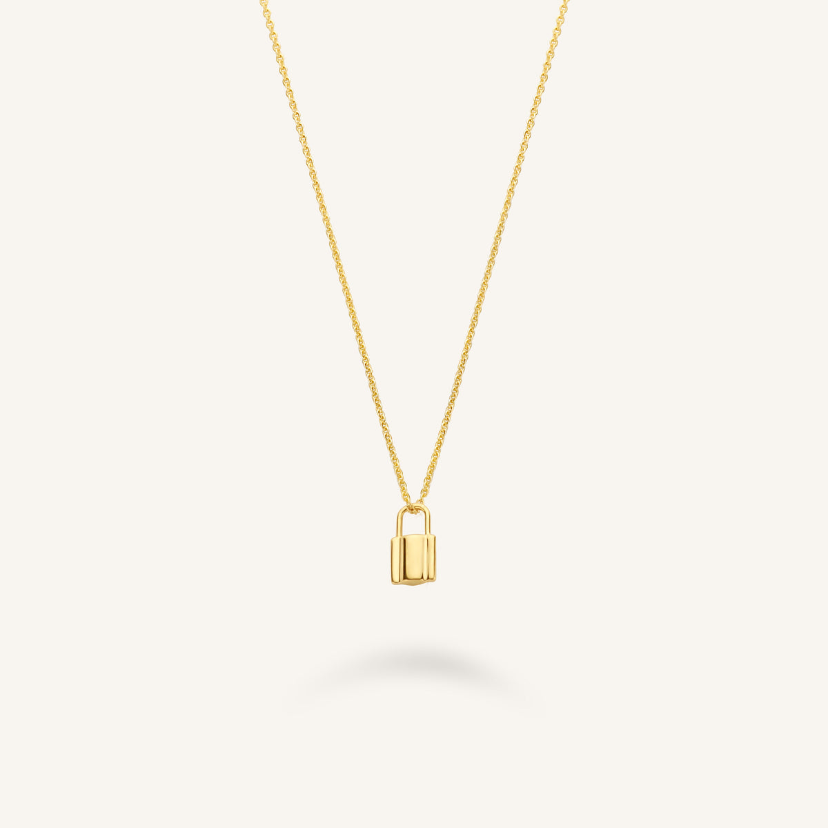 Lock Pendant Necklace leftcolumn