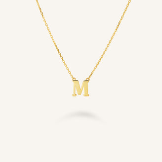 Initial Necklace M leftcolumn
