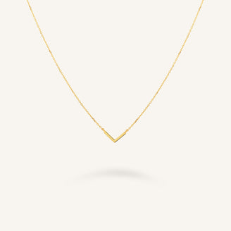 V Bar Necklace leftcolumn