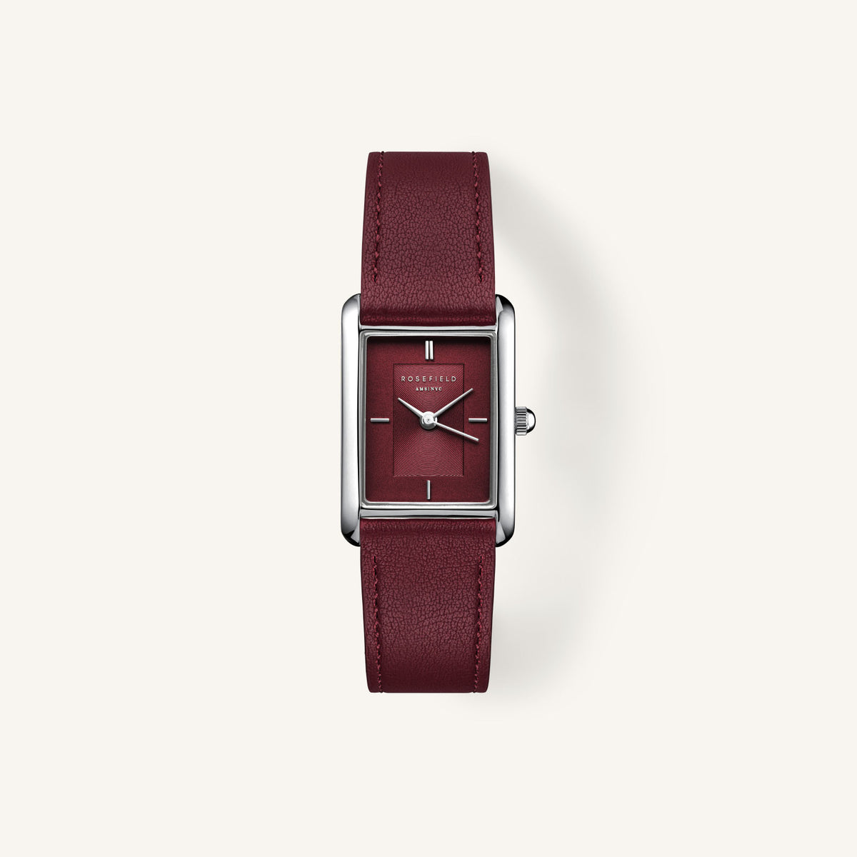 Burgundy Leather Strap leftcolumn