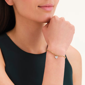 Chunky Heart Bracelet leftcolumn,JBCHG-J1279