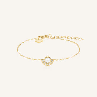 Pearl Halo Bracelet leftcolumn