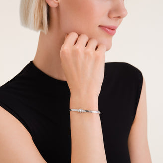 Snake Heart Bracelet Silver JBSWS-J1011,leftcolumn