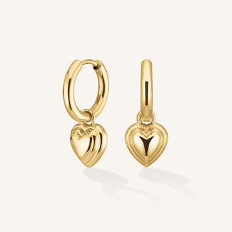 Heart Pendant Earrings JEHPG-J985,leftcolumn,