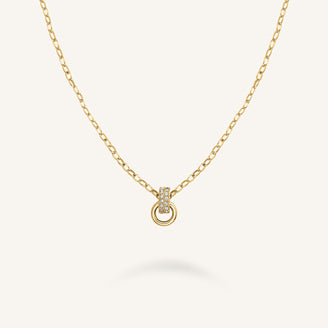 Halsband med rosettstift leftcolumn