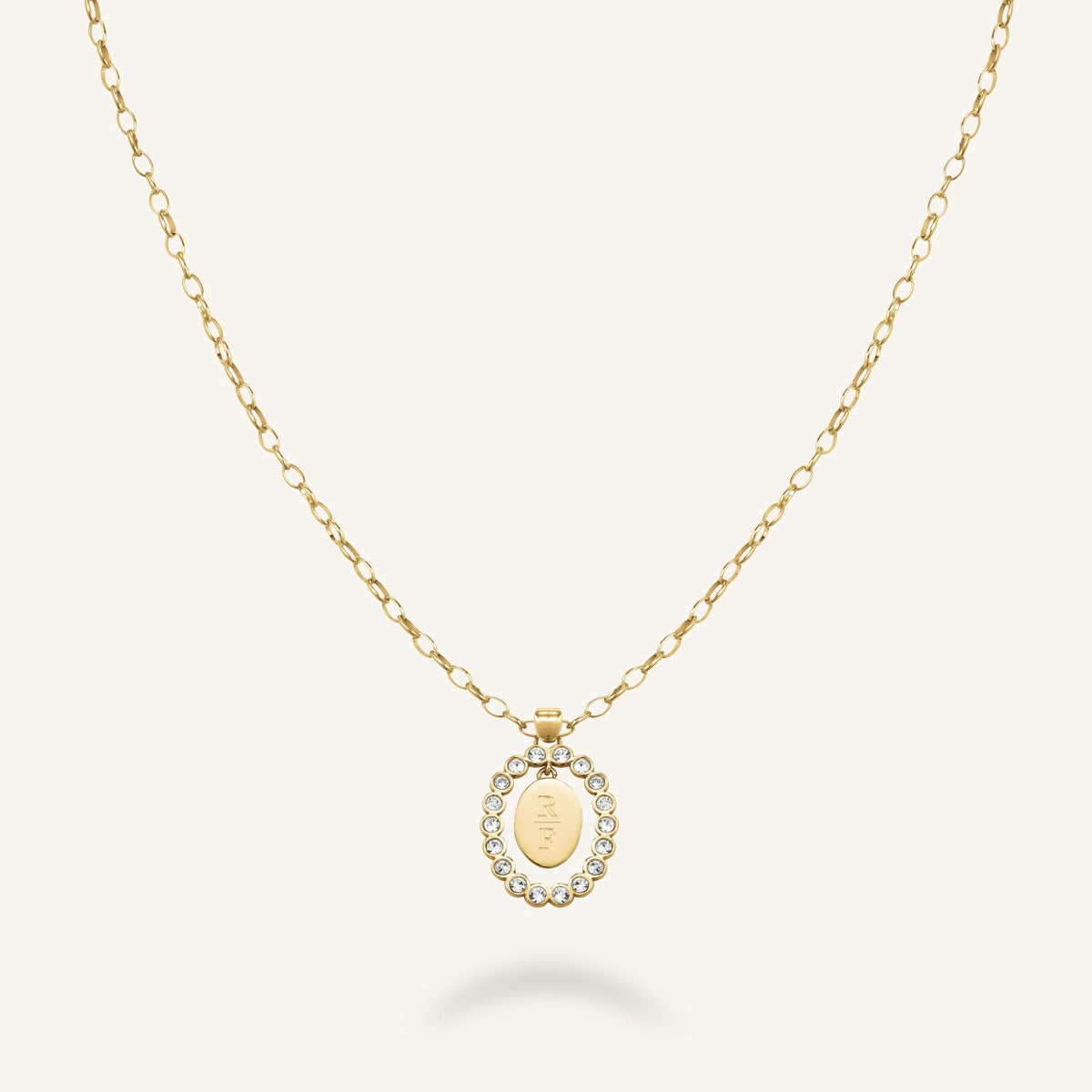 Oval Pendant Necklace JNCFG-J1145, leftcolumn