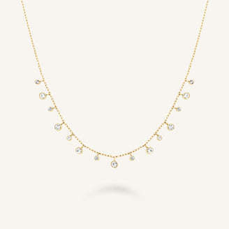 Multi-Crystal Necklace leftcolumn,