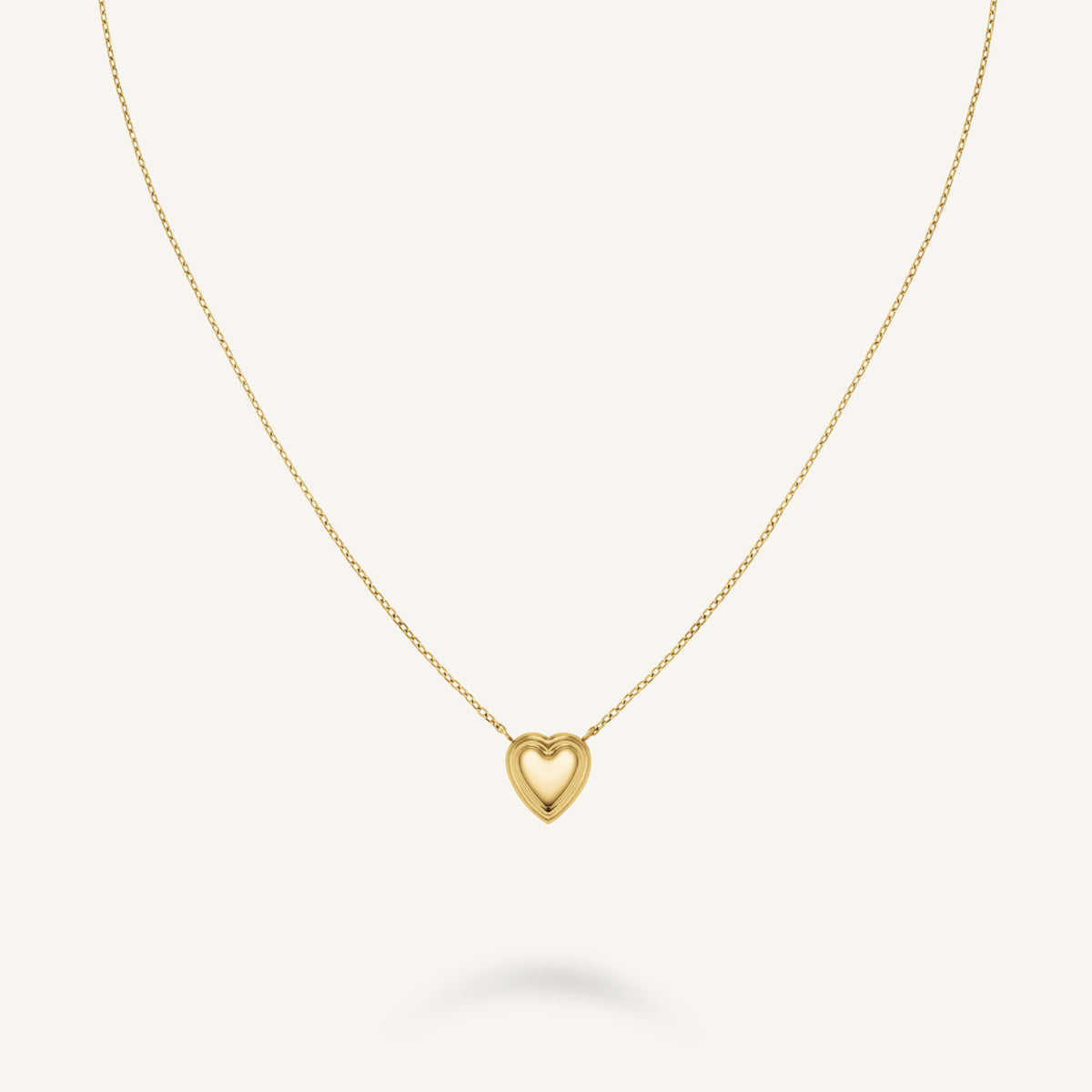 Puffy Heart Necklace JNPHG-J1008,leftcolumn,