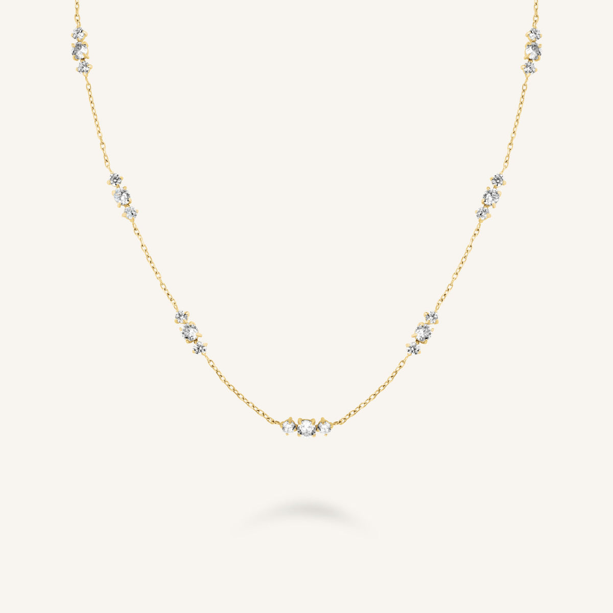 Triple Stones Necklace JNTCG-J1015,leftcolumn,