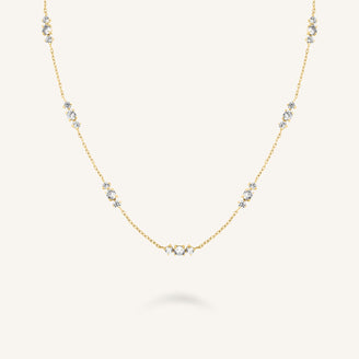 Triple Stones Necklace JNTCG-J1015,leftcolumn,