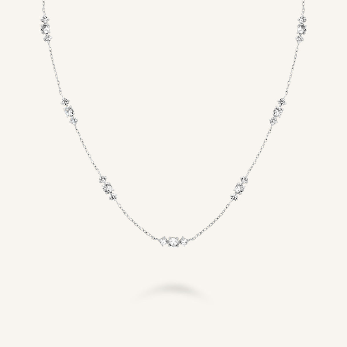 Triple Stones Necklace JNTCG-J1015,leftcolumn,