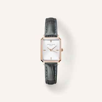 Octagon XS Grey Leather Octagon XS Grey Leather