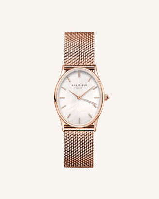 Oval Pearl Rose Gold Oval Pearl Rose Gold