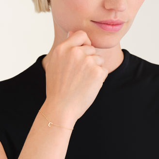 Initial Bracelet C leftcolumn